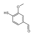 3-methoxy-4-sulfanylbenzaldehyde picture