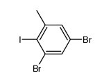 3,5-Dibromo-2-iodotoluene structure