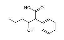 3-hydroxy-2-phenyl-hexanoic acid结构式