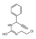 1-(2-chloroethyl)-3-[cyano(phenyl)methyl]urea Structure