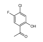 1-(4-Chloro-5-fluoro-2-hydroxy-phenyl)-ethanone structure