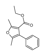 ethyl 2,5-dimethyl-4-phenylfuran-3-carboxylate Structure