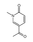 5-acetyl-1-methylpyridin-2-one Structure