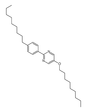 5-(Nonyloxy)-2-(4-nonylphenyl)-pyrimidine Structure