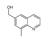 8-Methyl-6-quinolineMethanol结构式