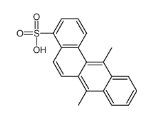 7,12-dimethylbenzo[a]anthracene-4-sulfonic acid Structure