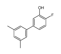 5-(3,5-dimethylphenyl)-2-fluorophenol Structure