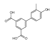 5-(4-hydroxy-3-methylphenyl)benzene-1,3-dicarboxylic acid Structure