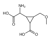 2-(2-carboxy-3-methoxymethylcyclopropyl)glycine structure