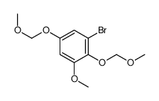 1-bromo-3-methoxy-2,5-bis(methoxymethoxy)benzene Structure