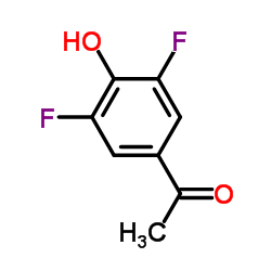 1-(3,5-Difluoro-4-hydroxyphenyl)ethanone Structure