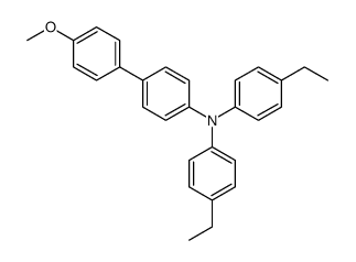 4-ethyl-N-(4-ethylphenyl)-N-[4-(4-methoxyphenyl)phenyl]aniline Structure