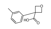 3-(3-methylphenyl)oxetane-3-carboxylic acid图片