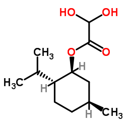 1-O-Dihydroxyacetyl-D-Menthol Structure