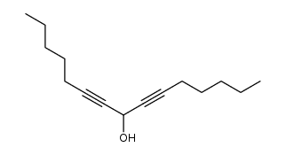 6,9-pentadecadiyn-8-ol结构式