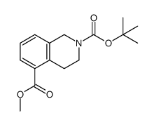 2-tert-butyl 5-methyl 3,4-dihydroisoquinoline-2,5(1H)-dicarboxylate图片