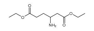 3-amino-adipic acid diethyl ester Structure