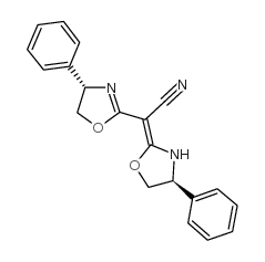 2-((S)-4-Phenyl-4,5-dihydrooxazol-2-yl)-2-((S)-4-phenyloxazolidin-2-ylidene)acetonitrile picture