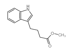 1H-Indole-3-butanoicacid, methyl ester structure