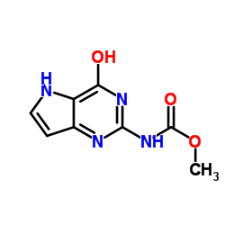 Methyl (4-hydroxy-5H-pyrrolo[3,2-d]pyrimidin-2-yl)carbamate Structure