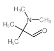 Propanal,2-(dimethylamino)-2-methyl- Structure