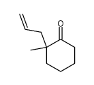 2-allyl-2-methylcyclohexanone Structure