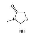 2-imino-3-methyl-1,3-thiazolidin-4-one Structure