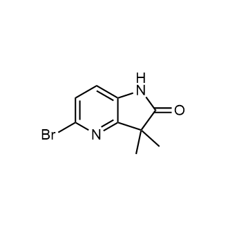 5-溴-3,3-二甲基-1H,2H,3H-吡咯并[3,2-b]吡啶-2-酮图片