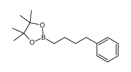 4,4,5,5-四甲基-2- (4-苯基丁基)-1,3,2-二噁硼烷结构式