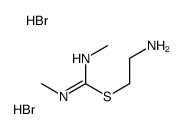 2-aminoethyl N,N'-dimethylcarbamimidothioate,dihydrobromide结构式