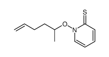 N-(5-Hexenyl-2-oxy)pyridine-2(1H)-thione Structure