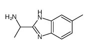 1H-Benzimidazole-2-methanamine,alpha,5-dimethyl-(9CI) Structure