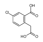 5-CHLORO-HOMOPHTHALIC ACID structure