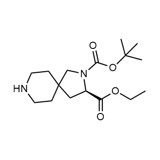 2-(叔丁基)3-乙基(R)-2,8-二氮杂螺[4.5]癸烷-2,3-二羧酸酯图片