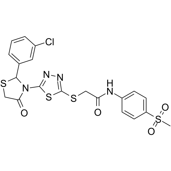 HIV-1 inhibitor-39 Structure