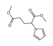 DIMETHYL 2-(1H-PYRROL-1-YL)PENTANEDIOATE结构式