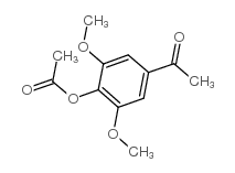 4'-ACETOXY-3',5'-DIMETHOXYACETOPHENONE Structure