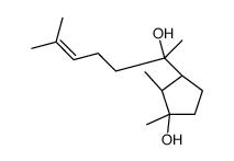 3α-[(R)-1-Hydroxy-1,5-dimethyl-4-hexenyl]-1,2β-dimethylcyclopenta-1β-ol Structure