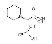 [phosphono(piperidin-1-yl)methyl]phosphonic acid Structure