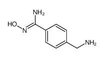 4-氨基甲基-N-羟基苯甲脒结构式