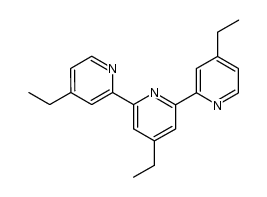 4,4',4''-triethyl-2,2':6',2''-terpyridine结构式