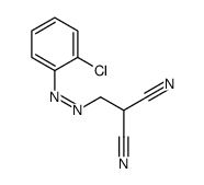 2-[[(2-chlorophenyl)diazenyl]methyl]propanedinitrile结构式