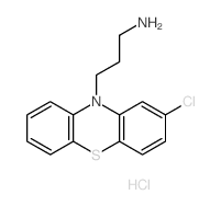 3-(2-chlorophenothiazin-10-yl)propan-1-amine hydrochloride picture