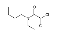 N-butyl-2,2-dichloro-N-ethylacetamide Structure