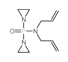 Phosphine oxide, bis(1-aziridinyl)diallylamino-结构式