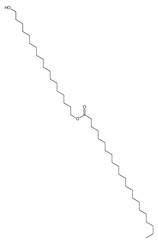 Docosanoic acid, hydroxyoctadecyl ester Structure