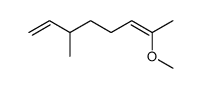 (Z)-7-methoxy-3-methyl-octa-1,6-diene Structure