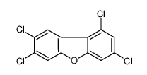 1,3,7,8-TETRACHLORODIPHENYLENEOXIDE Structure