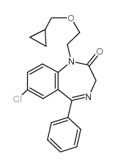 伊氯西泮结构式