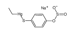 硫汞苯磺钠结构式